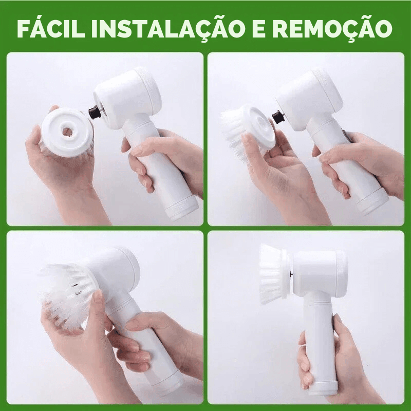 Escova de Limpeza Elétrica - MaxClean