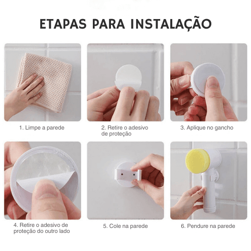 Escova de Limpeza Elétrica - MaxClean